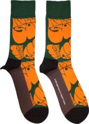 The Beatles Zokni Rubber Soul Text Repeat Green 40-45 (BEATSCK34MGR)