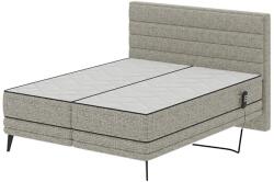 Meble Polskie Elektromos, állítható kárpitozott ágy matracokkal MILA 160x200 cm szürke 04KTCLU744M160V1S1CX83 (MF0013)