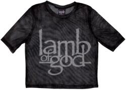 Lamb Of God Logo Black XS Női Ing (LAMBMCT16LB00)