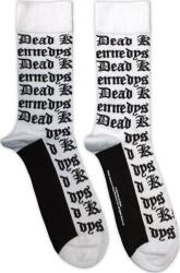 Dead Kennedys Gothic Logo Pattern White 40-45 Zokni (DKSCK03MW)