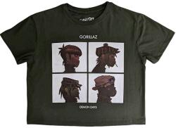Gorillaz Demon Days Green L Női Ing (GORCT03LGR03)