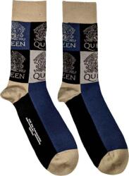 Queen Zokni Crest Blocks Navy Blue 40-45 (QUSCK02MN)