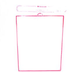  Műanyag keretes tükör 20x30cm 70140