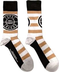 2Pac Trust Nobody White 40-45 Zokni (2PACSCK03W)