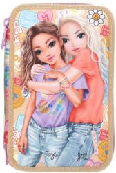 Depesche Penar cu trei compartimente echipat, Depesche, TopModel AOP Girl Power Penar