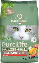 Pro-Nutrition PureLife adult száraz macskaeledel kacsa 2kg