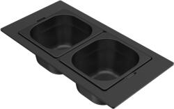 ELLECI - KF042100BK Gourmet szett 1/6 ZEN fekete KF042100BK (KF042100BK)