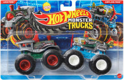 Mattel Hot Wheels Monster Trucks: Loco Punk vs Airplane Mode kisautó 2db-os csomag 1/64 - Mattel (FYJ64/JCC66) - jatekshop