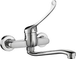 Kuchinox Madera, fali mosogatócsaptelep 150mm orvosi karral, króm, LAV-BQM_08MD (LAV-BQM_08MD)