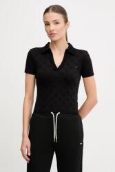 Guess poló PEONY fekete, V5YP10 Z3OA0 - fekete M/L