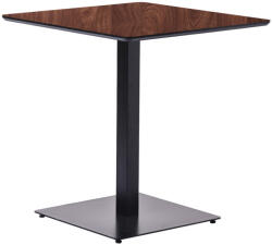 Mobiliamo Szögletes Étkezőasztal, Bisztró Asztal Tölgy Színben Palermo - 70X70 cm. /80x80 cm. Mdf-fém Palermo