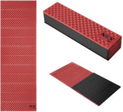 Nils Camp Összecsukható hálószőnyeg 188cm Nils Camp NC1768 fekete|vörös