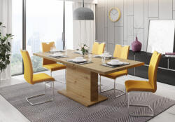 WIPMEB Bővíthető Étkezőasztal Tölgy Színben. GIANT. 160-200 cm