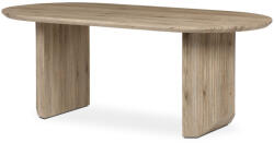 Artium Étkezőasztal, 200x100x76 cm, MDF lap, 3D dekor tölgy san remo