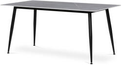 Artium Szürke Márványhatású Modern Étkezőasztal, Szinterezett Kő Asztallap. Méret: 160x90x76 cm