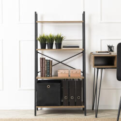 WIPMEB GIA dió/fekete könyvespolc