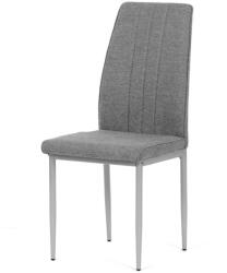 Artium Szürke Szövet Étkezőszék Szürke Fém Lábakka DCL-379