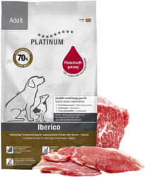 PLATINUM Adult Iberico+Greens kutyatáp felnőtt kutyának ibériai sertéshúsból 1, 5kg - vetpluspatika