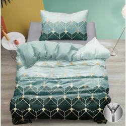  ATHENA zöld pamut ágyneműhuzat Ágyneműhuzat mérete: 70 x 90 cm | 140 x 200 cm