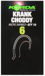 Korda Krank Choddy horog, 4, 10 db (KRCH4)