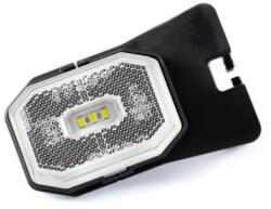 FRISTOM Helyzetjelző lámpa FT-001 BIQS, fehér, sarokkonzol, QS075 csatlakozó, FRISTOM (2FFT001BIQS075)