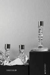 Orrefors Декоративен свещник Orrefors Carat 24, 2 cm (2 броя) (6590162)