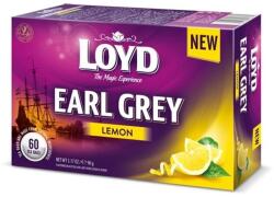 LOYD fekete tea Earl Grey citrom ízű