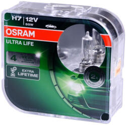 OSRAM Autóizzók H7, 12V, 55W, PX26d, Ultra Life (2 db) (64210ULT-HCB_17672_aho)