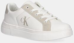 Calvin Klein Jeans gyerek sportcipő - fehér 40 - answear - 28 990 Ft