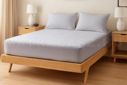 Naturtex Jersey gumis lepedő Grey 140-160x200 cm - matracasz