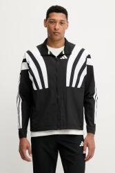 adidas Performance kabát futáshoz Adizero fekete, átmeneti, oversize, HZ3692 - fekete S