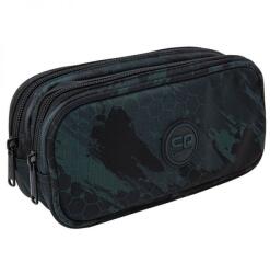 COOLPACK Duke 2 rekeszes bedobálós tolltartó- Kick Green (F065835)