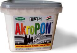 Kemikál Zrt AkroPON rugalmas padlófesték - Sárga, 1 l