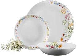 Ambition Serviciu de masa, 18 piese, 6 persoane, sticla opal, Bloom (42880) Serviciu de masa