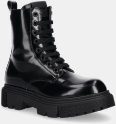 Calvin Klein Jeans gyerek bakancs fekete, V4A5-83133 - fekete 31