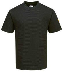 Portwest AS20 Antisztatikus, ESD póló fekete (AS20BKRXXS)