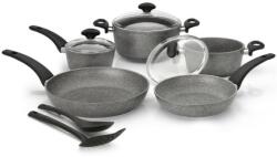 PIARDI Home 10 darabos főzőedénykészlet kőfelülettel és indukciós főzéshez