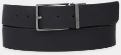 HUGO bőr öv - fekete Univerzális méret
