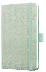 Sigel Naptár, A6, heti, 2026, kemény borító, SIGEL "Jolie", Mystic Aquamarin (J6356) - bestoffice