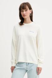 Guess Jeans pamut pulóver - bézs L - answear - 23 990 Ft