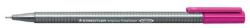 STAEDTLER Tűfilc, 0, 3 mm, STAEDTLER "Triplus 334", sötétmályva (TS33461) - papiruniverzum