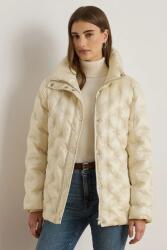 Lauren Ralph Lauren rövid kabát - bézs M - answear - 96 990 Ft