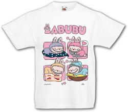  Labubu - Ott alvós buli gyerek póló (707591)