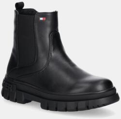 Tommy Hilfiger gyerek chealsea csizma fekete, T3A5-34047 - fekete 35
