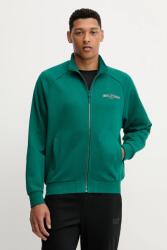 GUESS pamut melegítőfelső MENTORE zöld, nyomott mintás, Z5YQ02 KCE91 - zöld XL