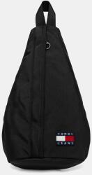 Tommy Hilfiger hátizsák fekete, kis, sima, AM0AM13391 - fekete Univerzális méret