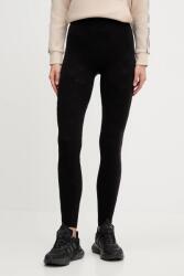 Guess legging PEONY fekete, nyomott mintás, V5YB09 Z3OA0 - fekete XS/S