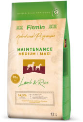 Fitmin Medium Maxi Lamb & Rice kutyatáp, 12 kg