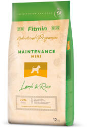 Fitmin Mini Lamb & Rice kutyatáp kistestű kutyáknak, 12 kg