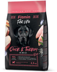 Fitmin For Life Duck & Turkey kutyatáp, 2, 5 kg